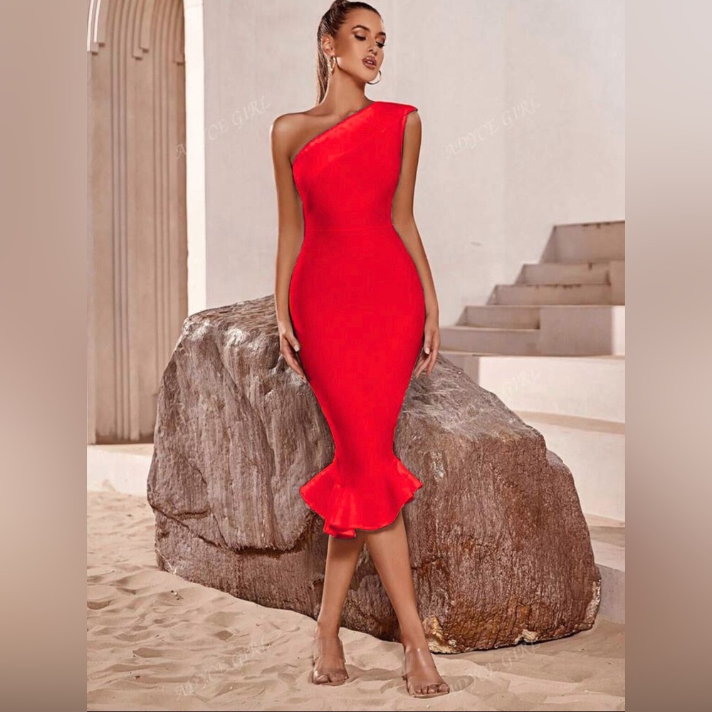 Red Bandage Dress